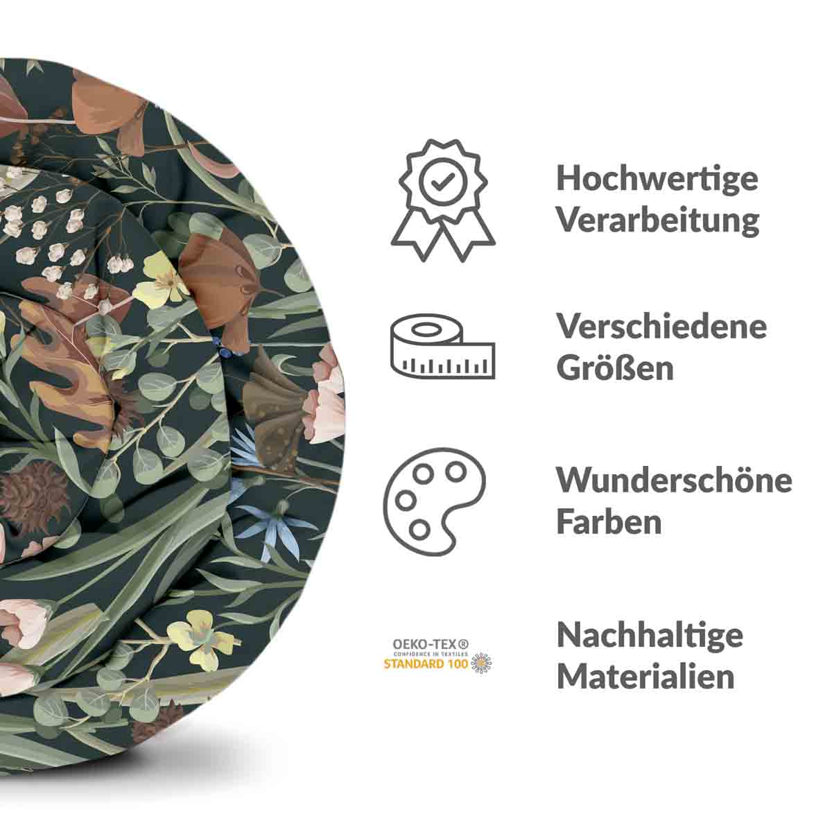 Set di biancheria da letto con coperta terapeutica Prato autunnale