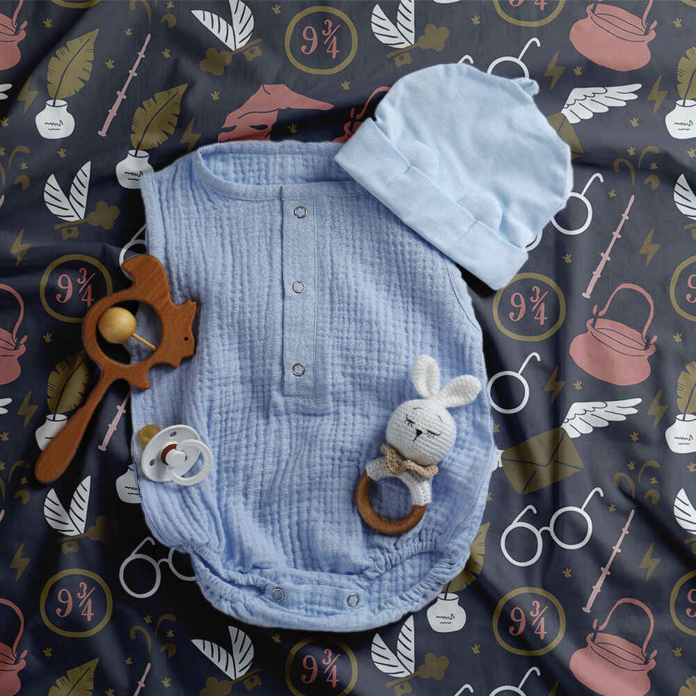 Set di biancheria da letto coperta terapeutica nero magia