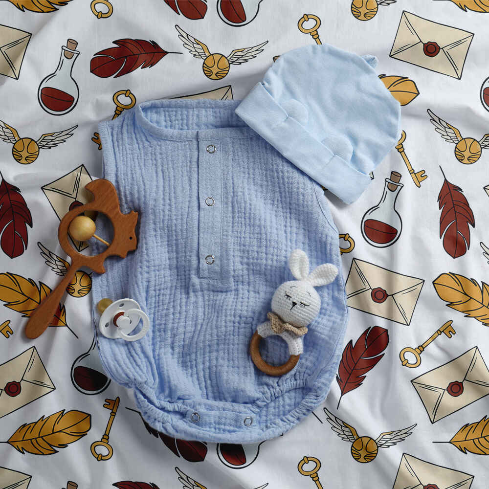 Set di biancheria da letto con coperta terapeutica Golden Snitch