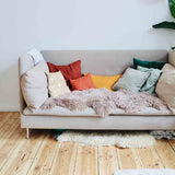 Cuscino sanitario beige con forme