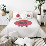 Coperta terapeutica originale - Rivestimento in cotone bianco con Spiderman