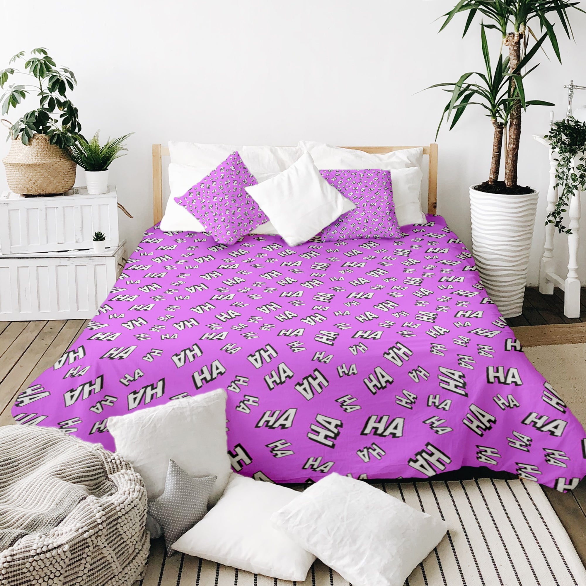 Coperta terapeutica Set biancheria da letto Ha Ha Ha