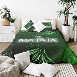 Coperta terapeutica originale - Rivestimento in cotone verde The Matrix