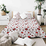 Set di biancheria da letto con coperta terapeutica amore misto