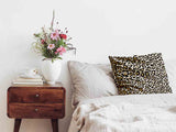 Cuscino salute stampa leopardo