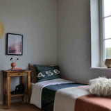 Set di biancheria da letto con coperta terapeutica verde 456