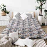 Coperta terapeutica originale - Rivestimento in cotone con fiori