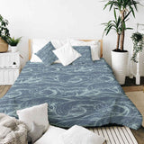 Set di biancheria da letto con coperte terapeutiche Onde nel mare