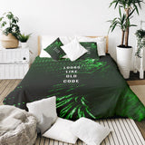 Coperta terapeutica originale - Rivestimento in cotone verde Looks Like