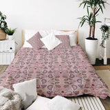 Coperta terapeutica originale - Rivestimento in cotone Mandala rosa