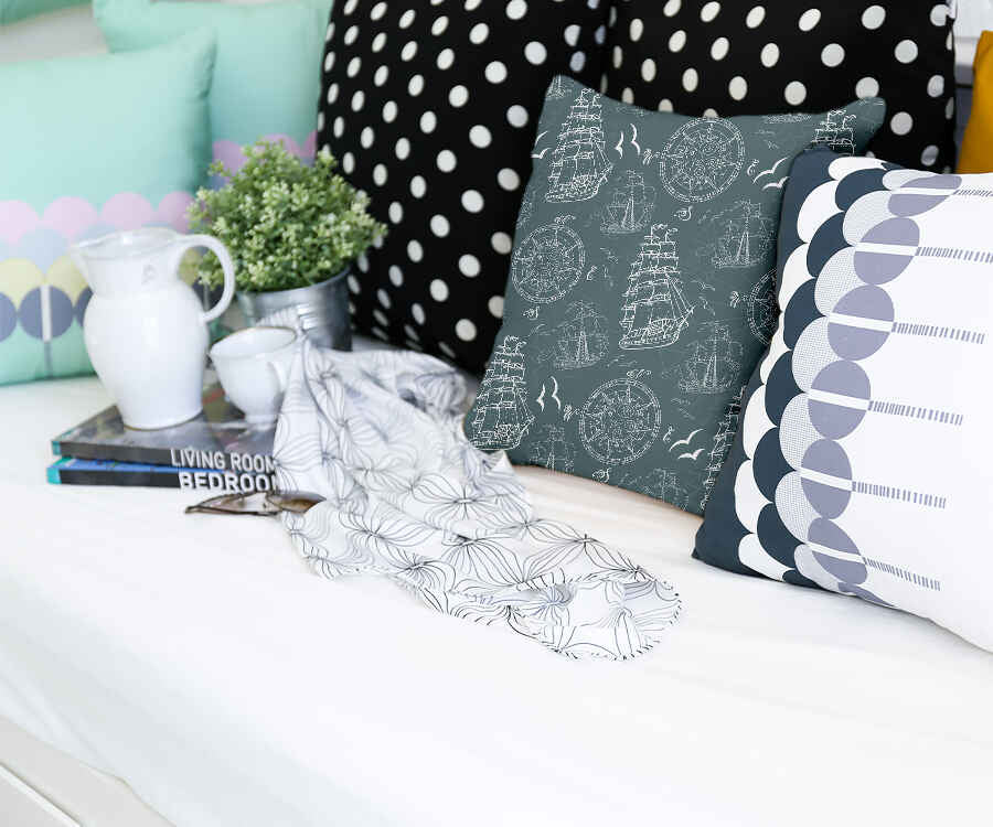 Cuscino sanitario con navi