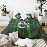 Coperta terapeutica originale - Rivestimento in cotone Codice numerico verde