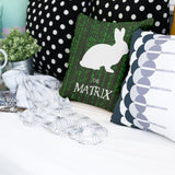 Cuscino salute Matrix Code verde