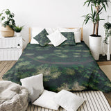 Coperta terapeutica originale - Rivestimento in cotone Strada nella foresta