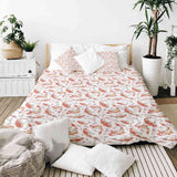 Set di biancheria da letto con coperta terapeutica Carpa Arancione