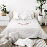 Coperta terapeutica originale - Rivestimento in cotone bianco Perché così serio?