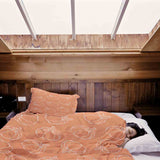 Coperta terapeutica originale - Rivestimento in cotone arancione con zucca