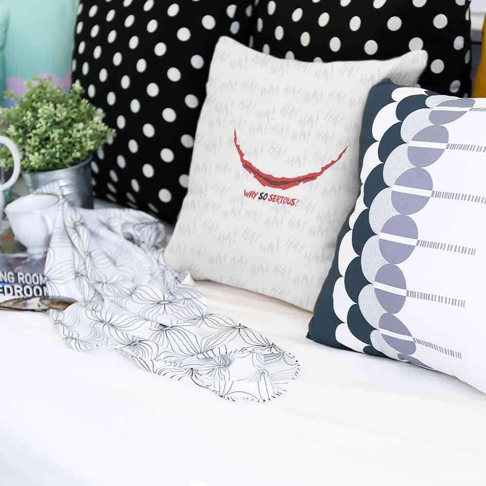 Cuscino per la salute bianco Perché così serio?