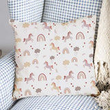 Cuscino salute unicorno