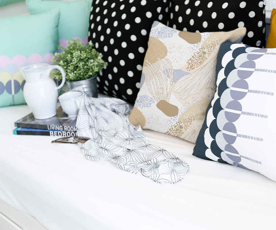 Cuscino sanitario anemone di mare oro