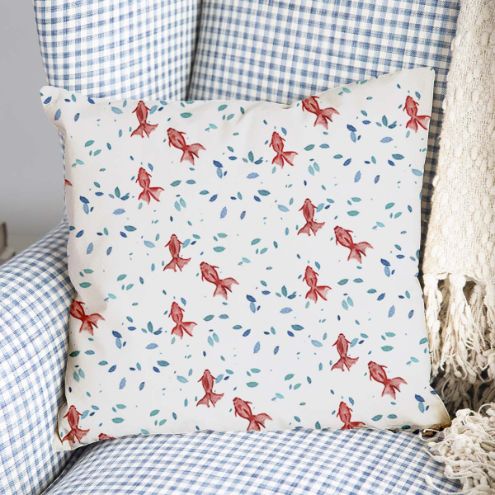 Cuscino salute Pesci rossi