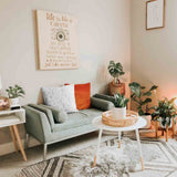 Cuscino salute Boho fiori