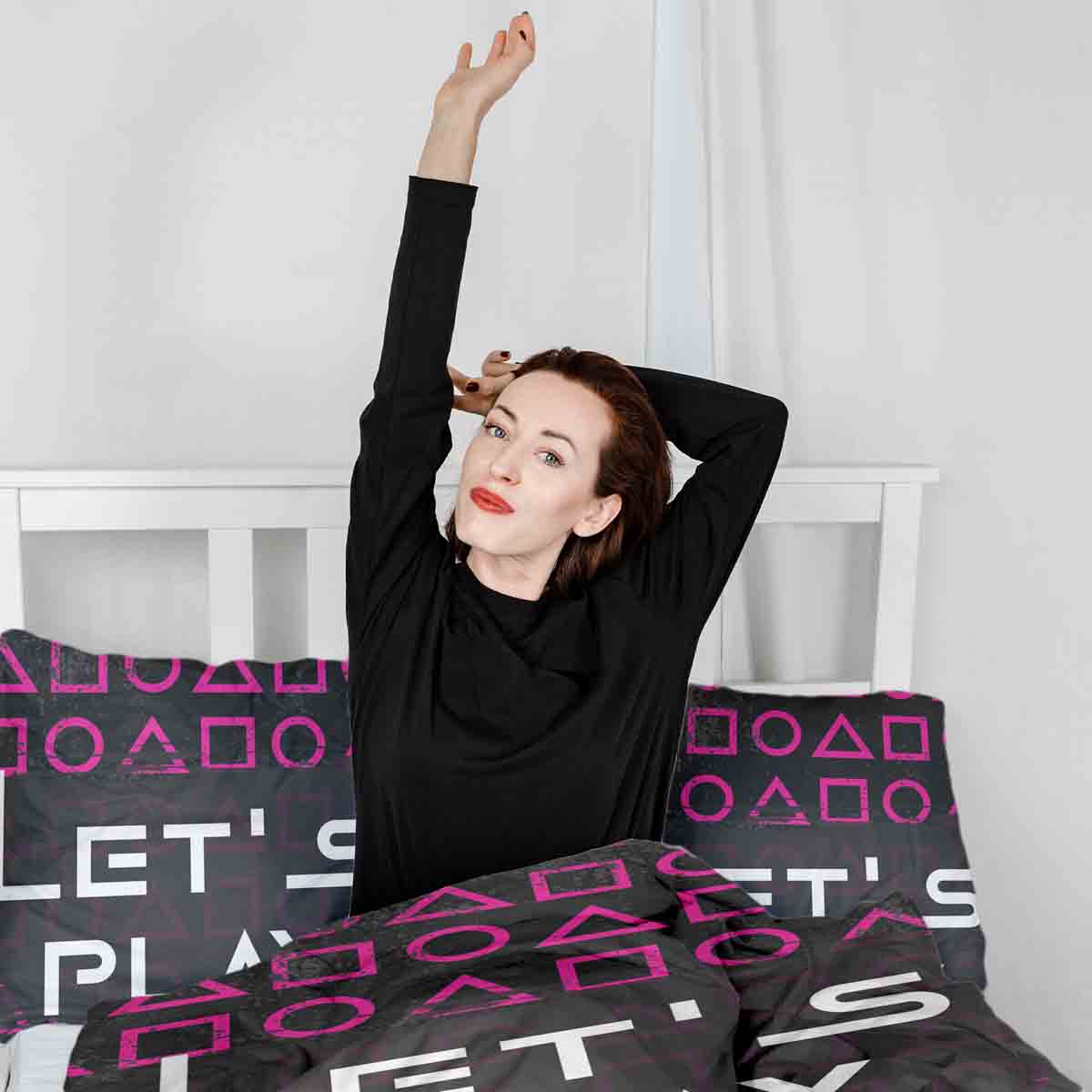 Coperta terapeutica originale - Rivestimento in cotone Let's Play