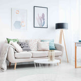 Cuscino salute bianco con scritta Love