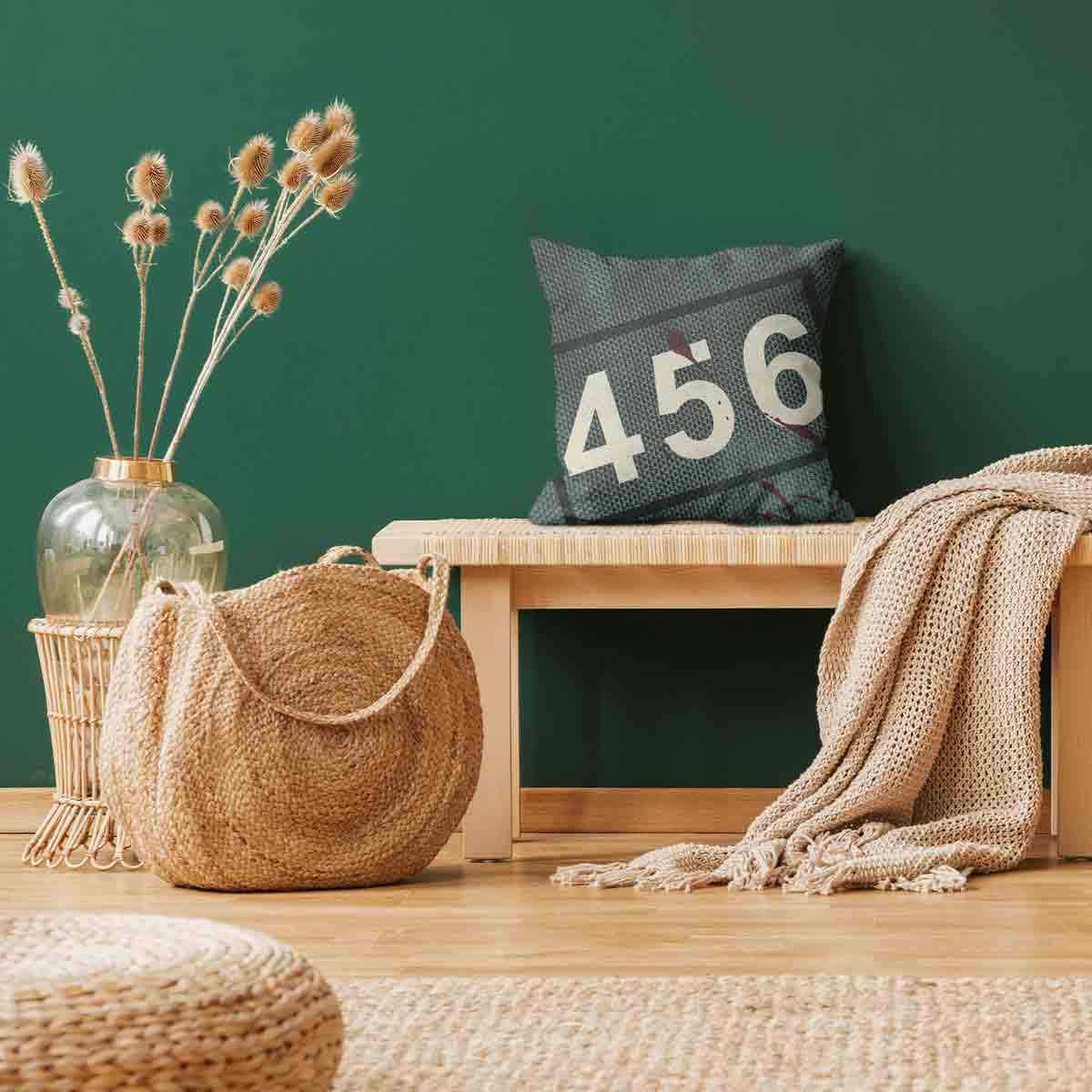 Cuscino salute verde 456