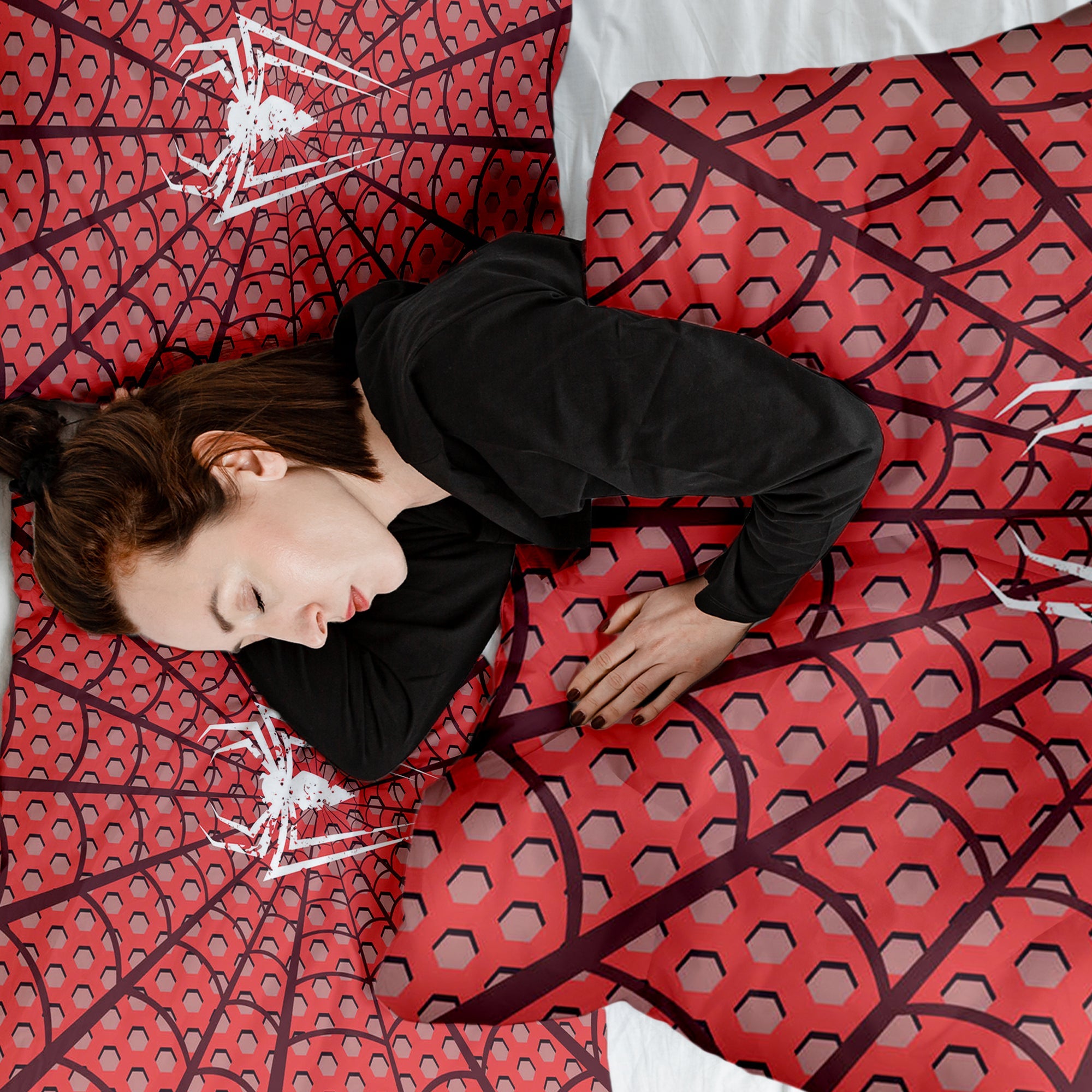 Set copripiumino coperta terapeutica Spiderman ragno
