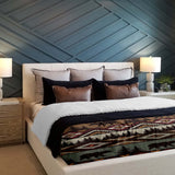 Set di biancheria da letto con coperta terapeutica marrone Norvegia