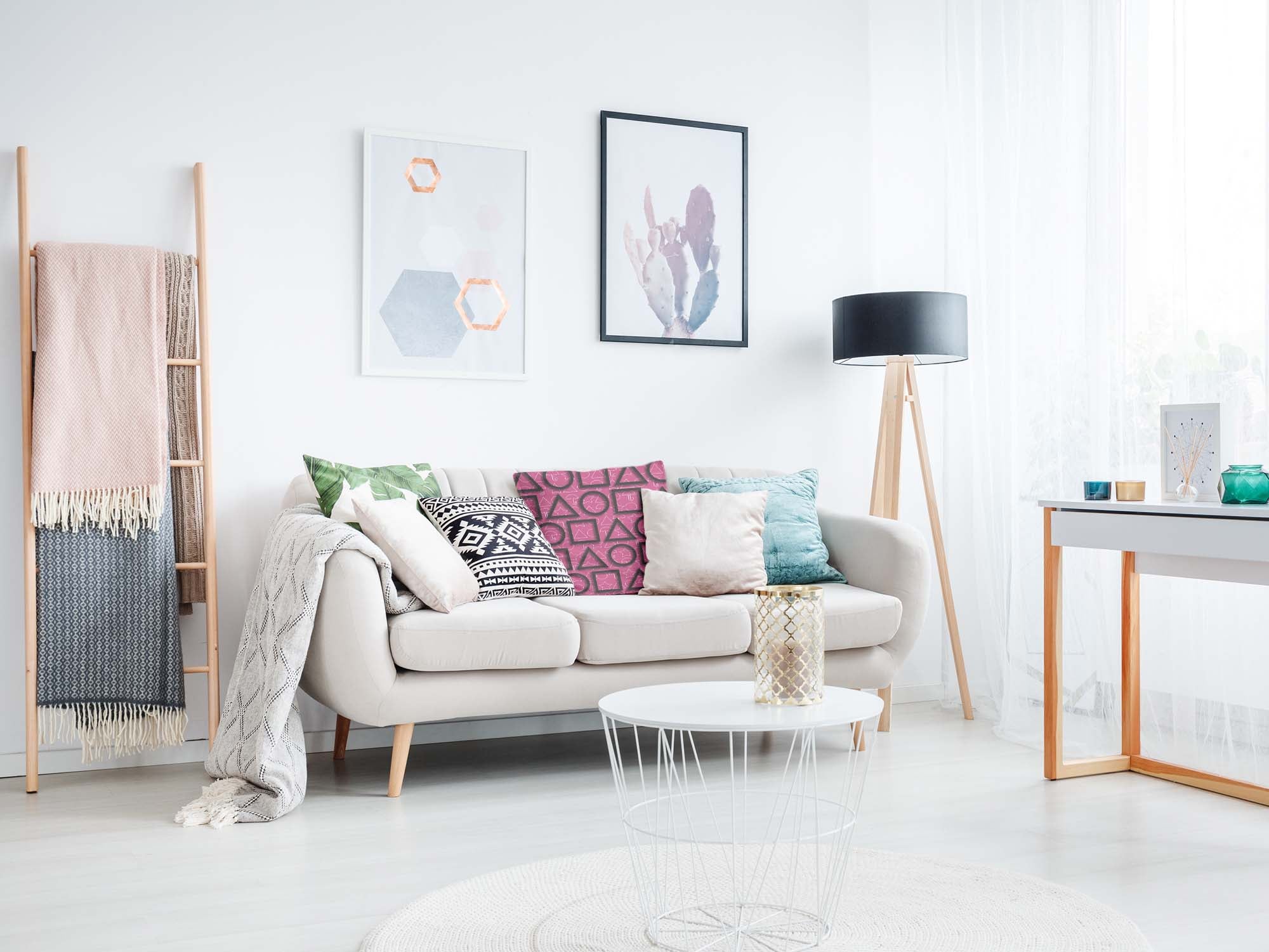 Cuscino salute Pink Squid