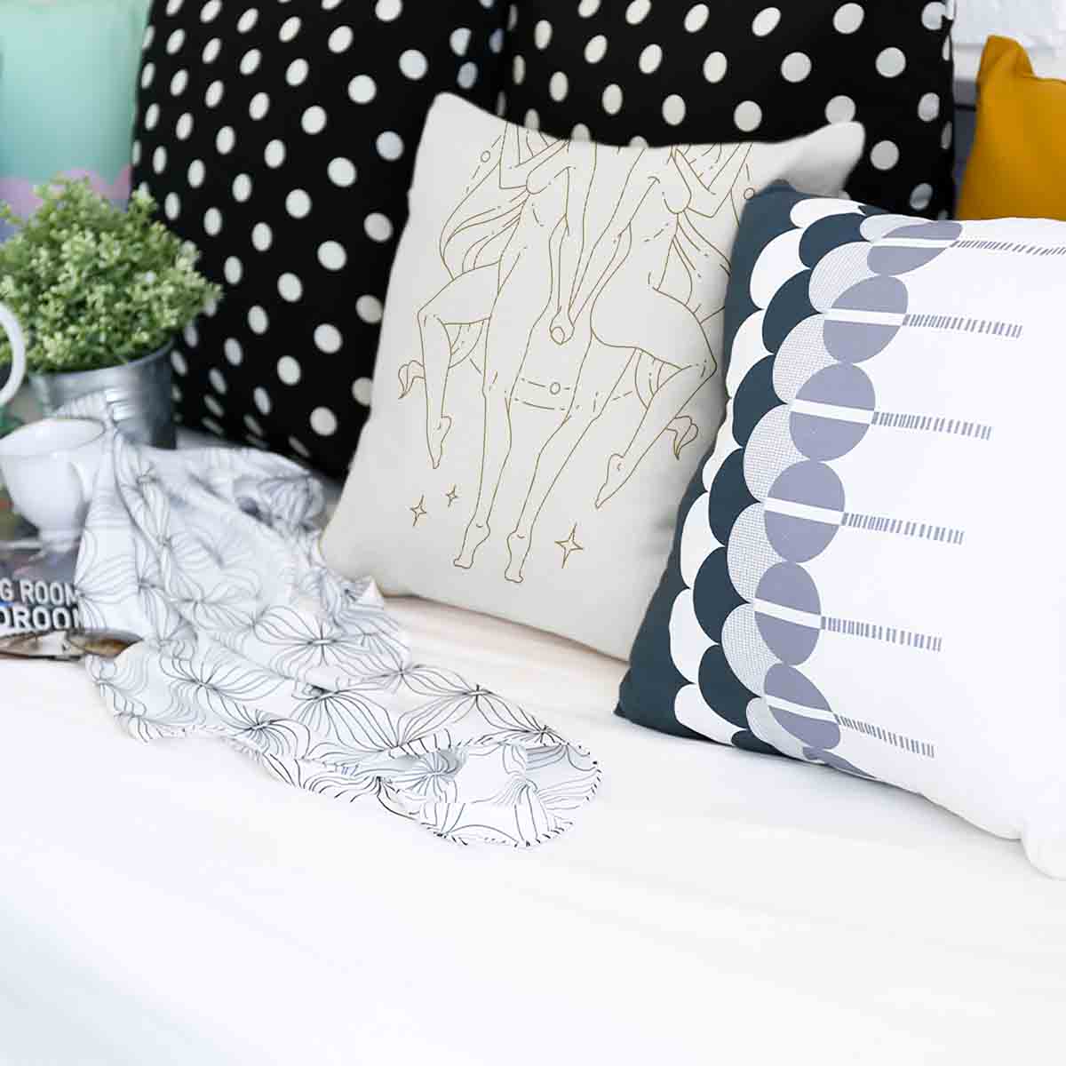 Cuscino salute Costellazione Gemelli