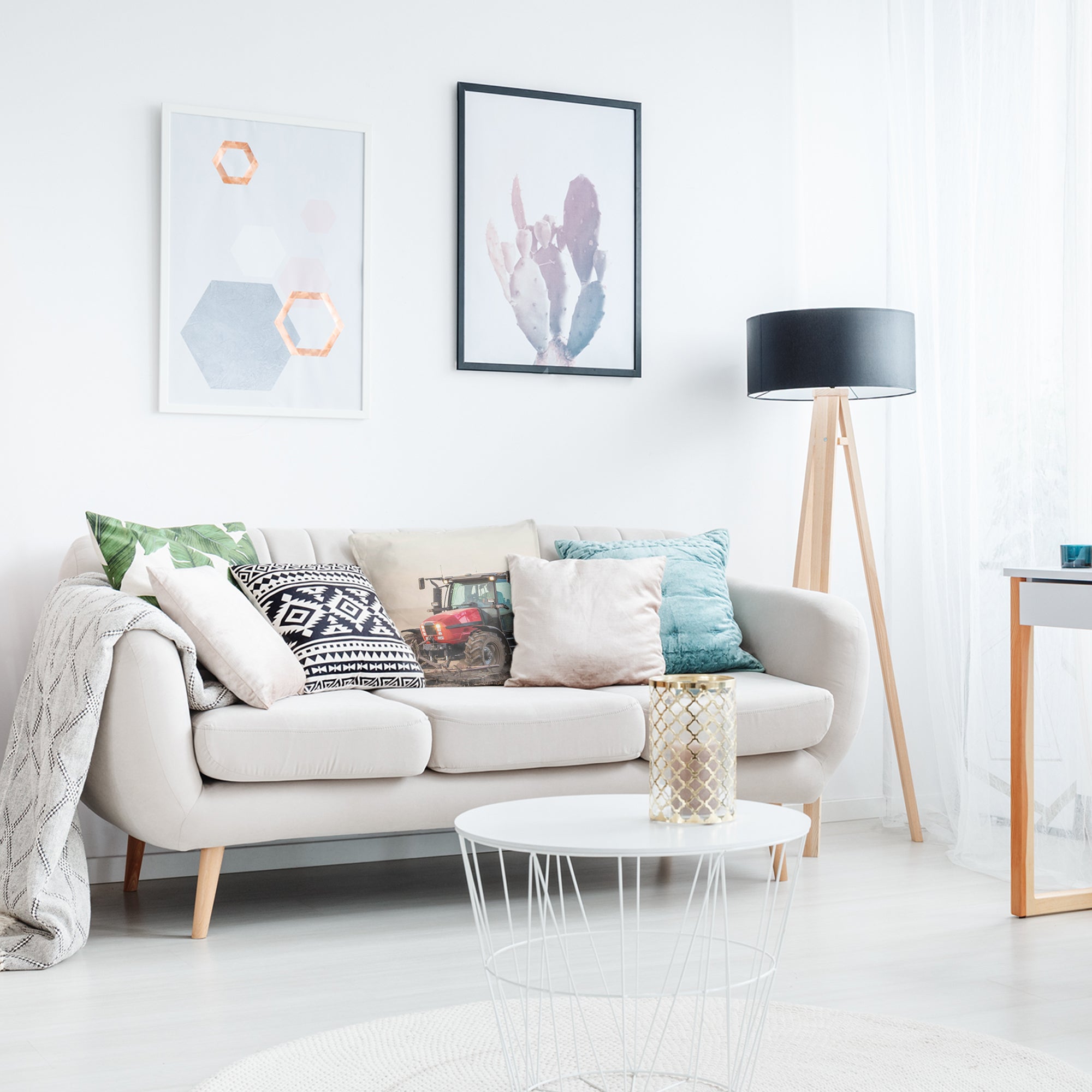 Cuscino sanitario con grande trattore