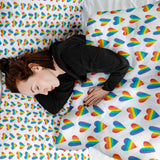 Coperta terapeutica originale - Rivestimento in cotone LOVE IS LOVE