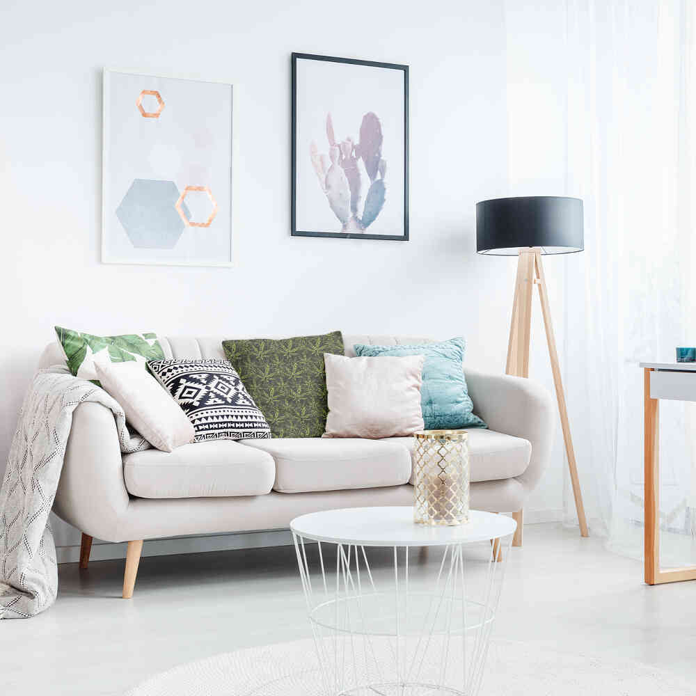 Cuscino salute foglia di canapa