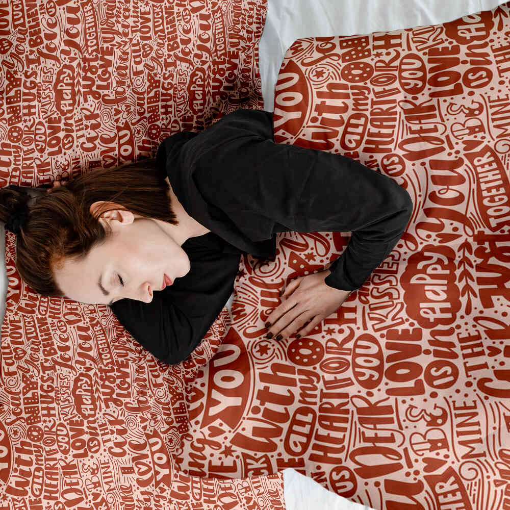 Coperta terapeutica originale - Rivestimento in cotone Be Mine