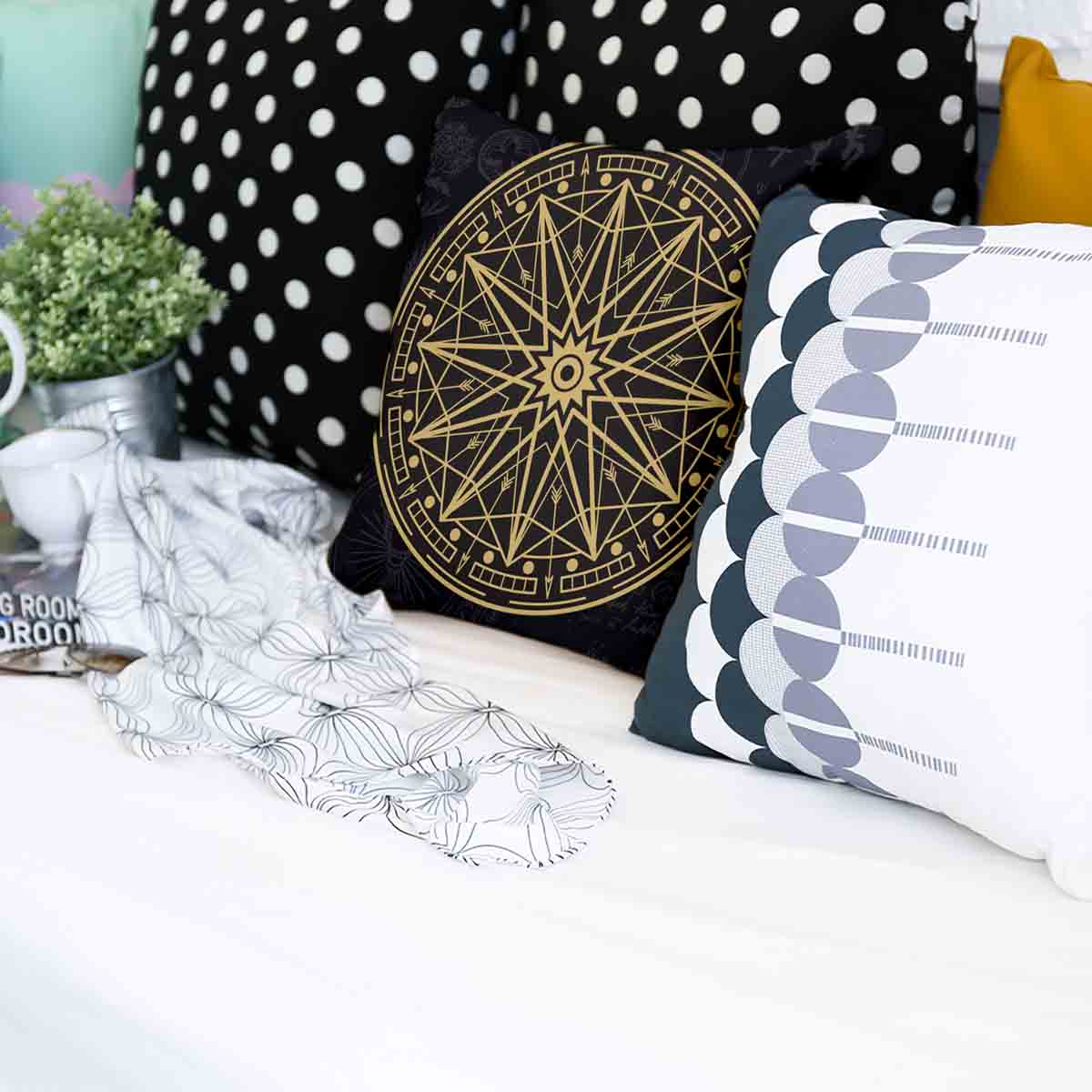 Cuscino salute Mandala mistico