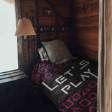Set di biancheria da letto con coperta terapeutica Let's Play