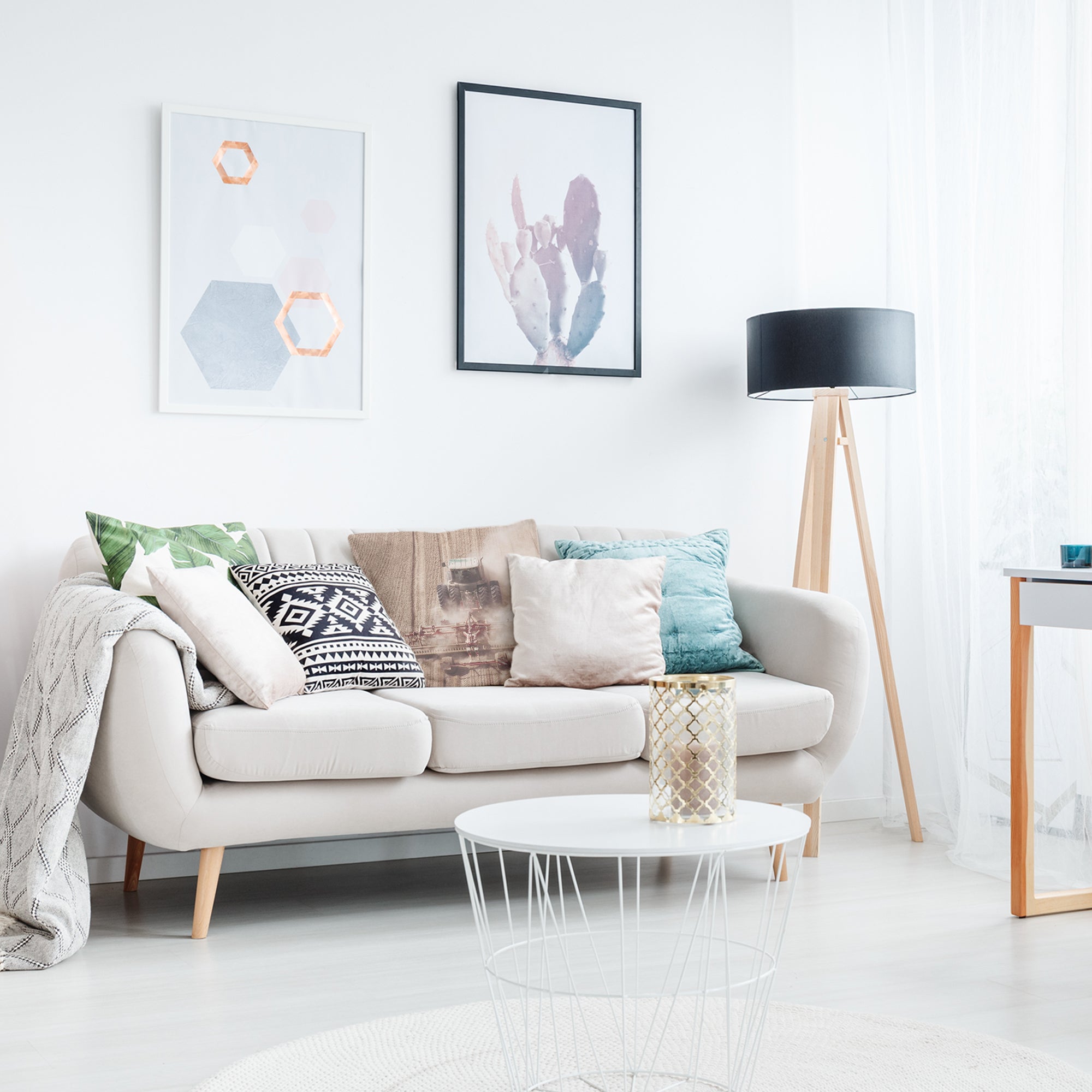 Cuscino salute trattore nella polvere