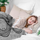 Coperta terapeutica originale - Rivestimento in cotone con motivo a serpente