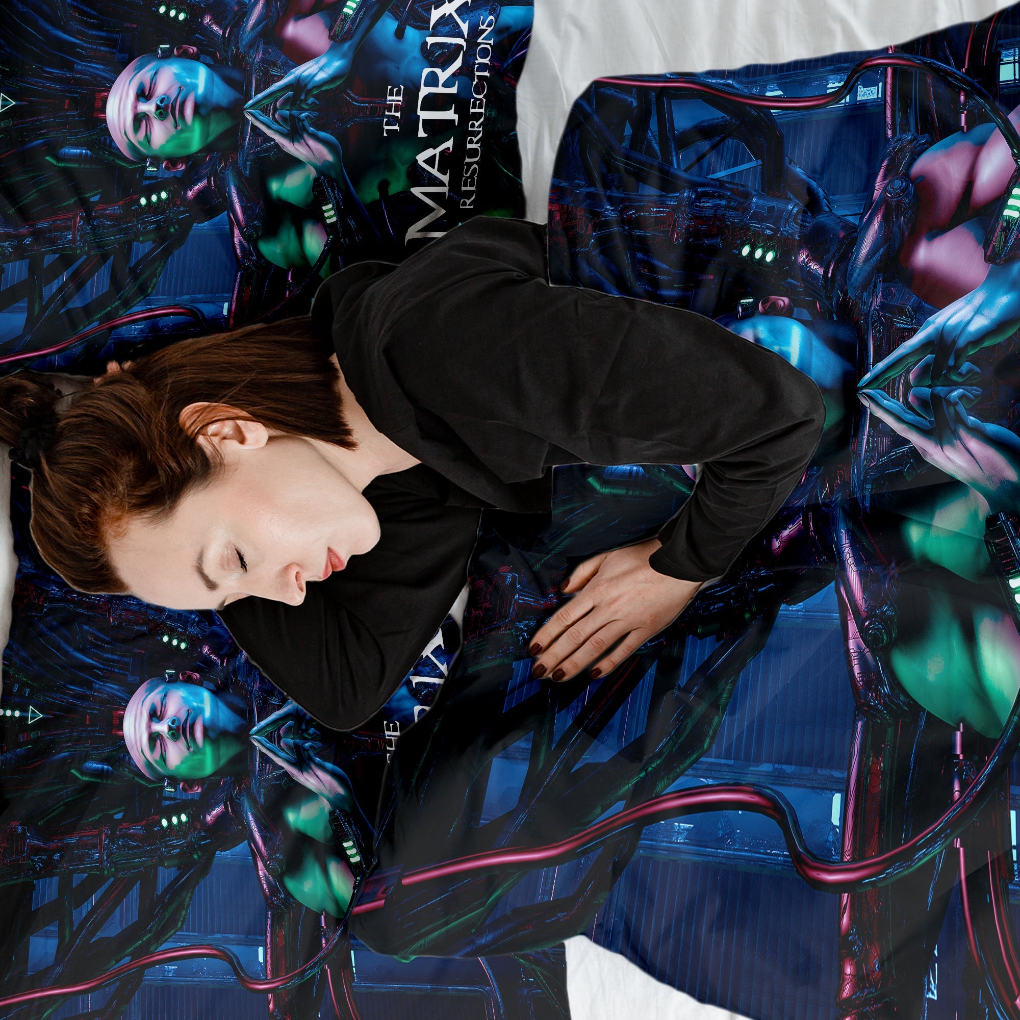 Set di biancheria da letto con coperta terapeutica Matrix Resurrections