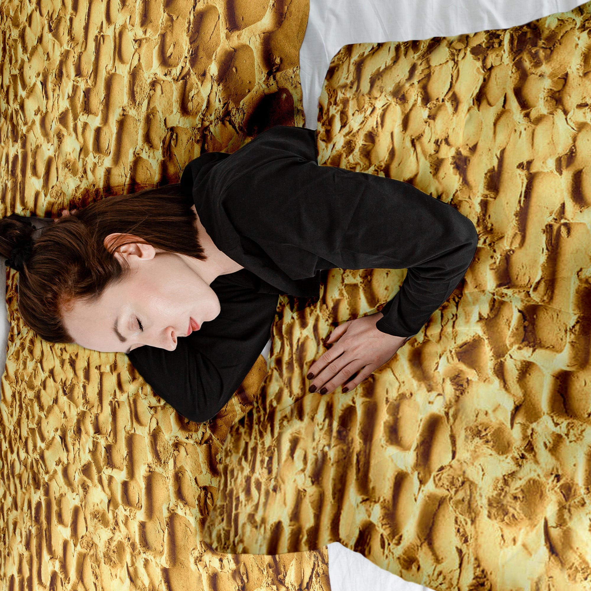 Coperta terapeutica originale - Rivestimento in cotone Impronta di pneumatico