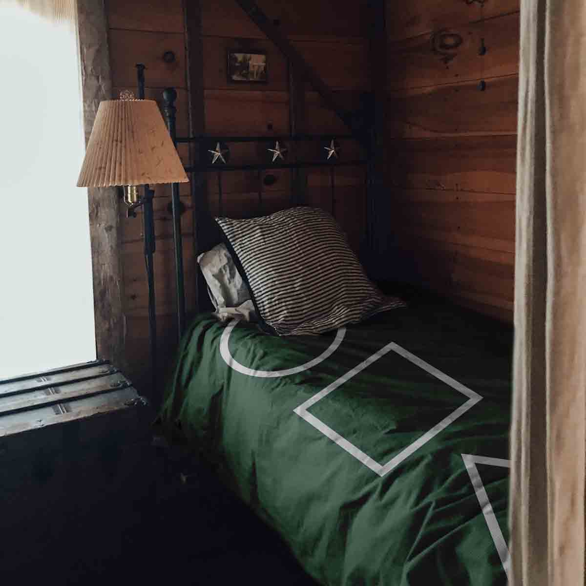 Set di biancheria da letto con coperte terapeutiche forme Dalgona