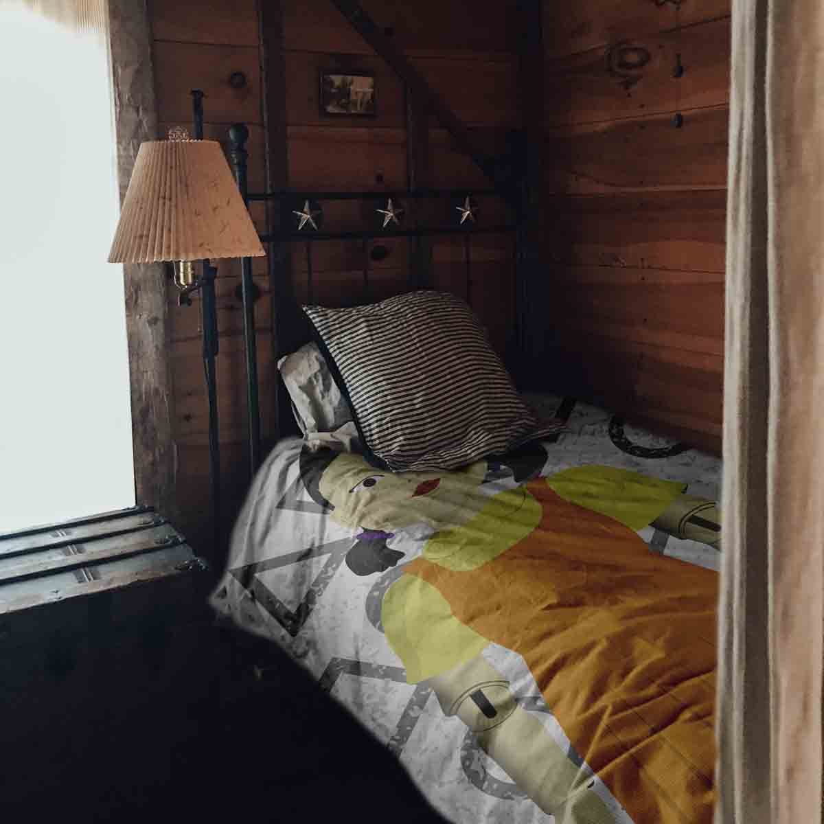 Set di biancheria da letto con coperta terapeutica Red Light, green Light