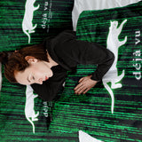 Coperta terapeutica originale - Rivestimento in cotone verde Déjà-Vu