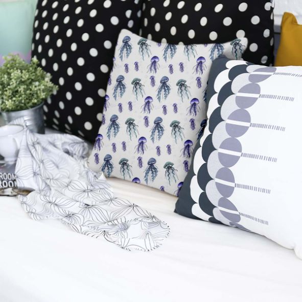 Cuscino salute meduse