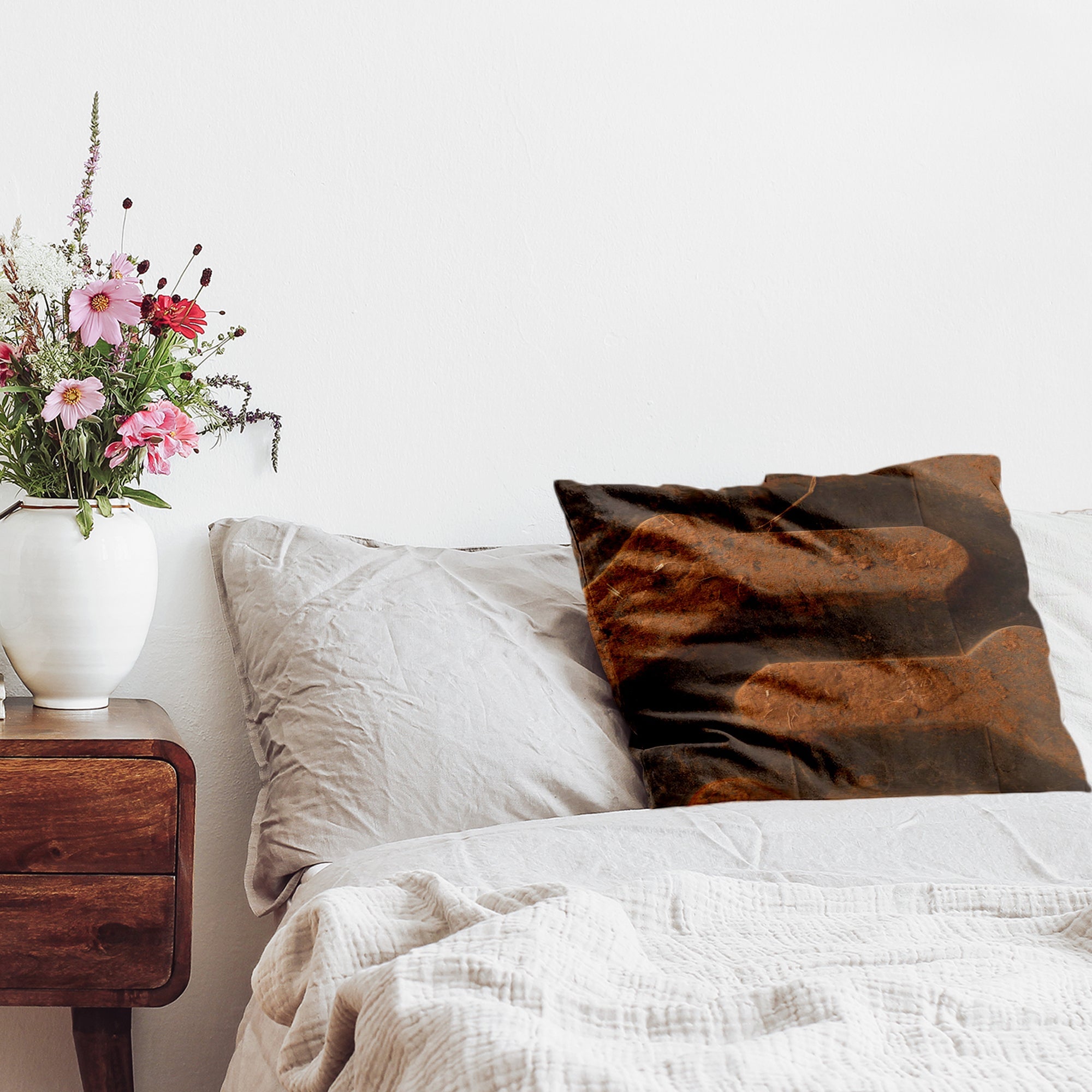 Cuscino salute Terra marrone