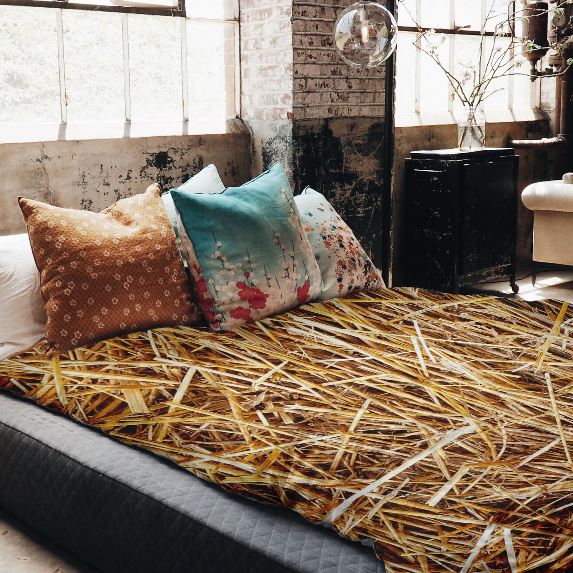 Coperta terapeutica originale - Rivestimento in cotone con fieno