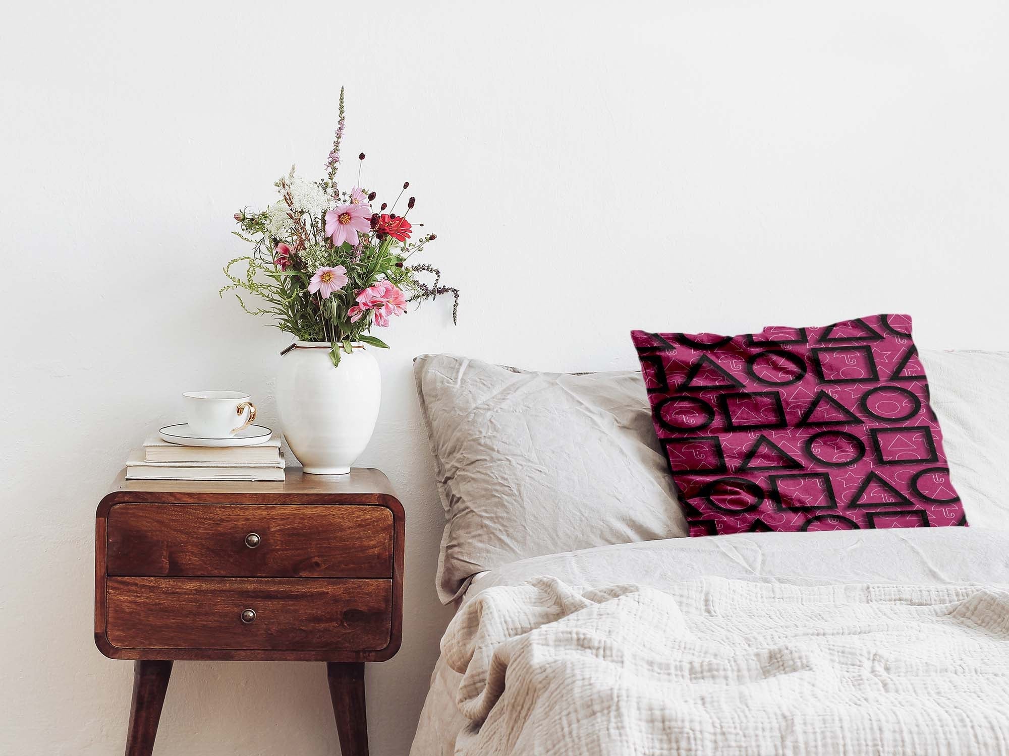 Cuscino salute Pink Squid